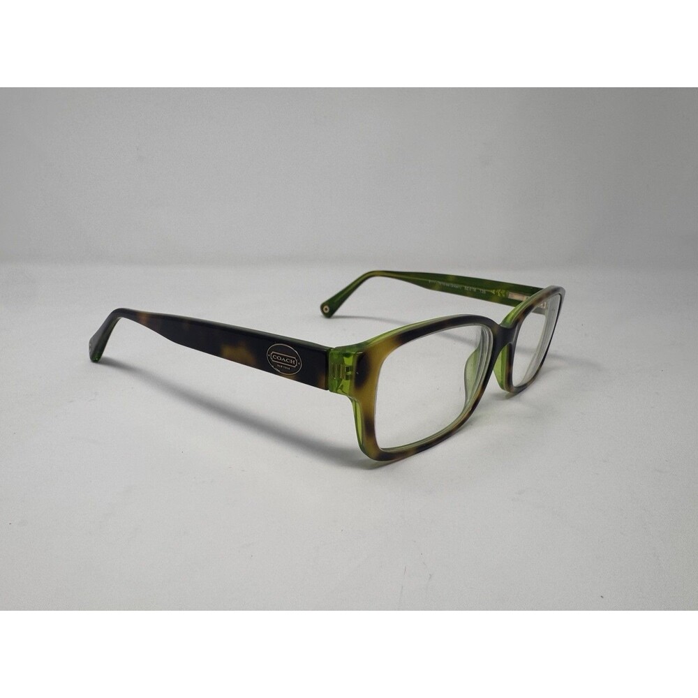 Coach HC 6040 Brooklyn 5117 Tortoise Green 52 16 135 Eyeglass Frames - Picture 4 of 13